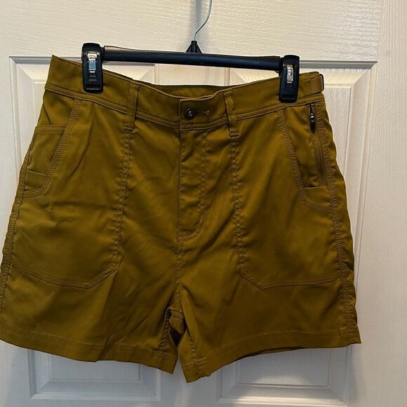 Prana Pants - Prana Women's Brown Athletic Shorts Hiking Camping Outdoors Active